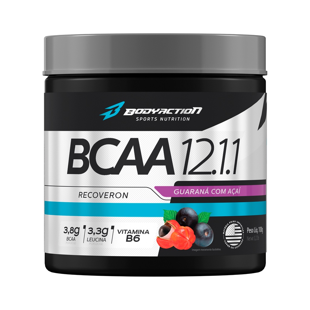 Bcaa 12:1:1 Recoveron 100g - Bodyaction - Health