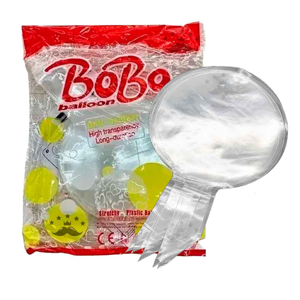 10 Balão Bubble BOBO Bolha 18 polegadas Cristal Transparente 45cm em Oferta na Shopee
