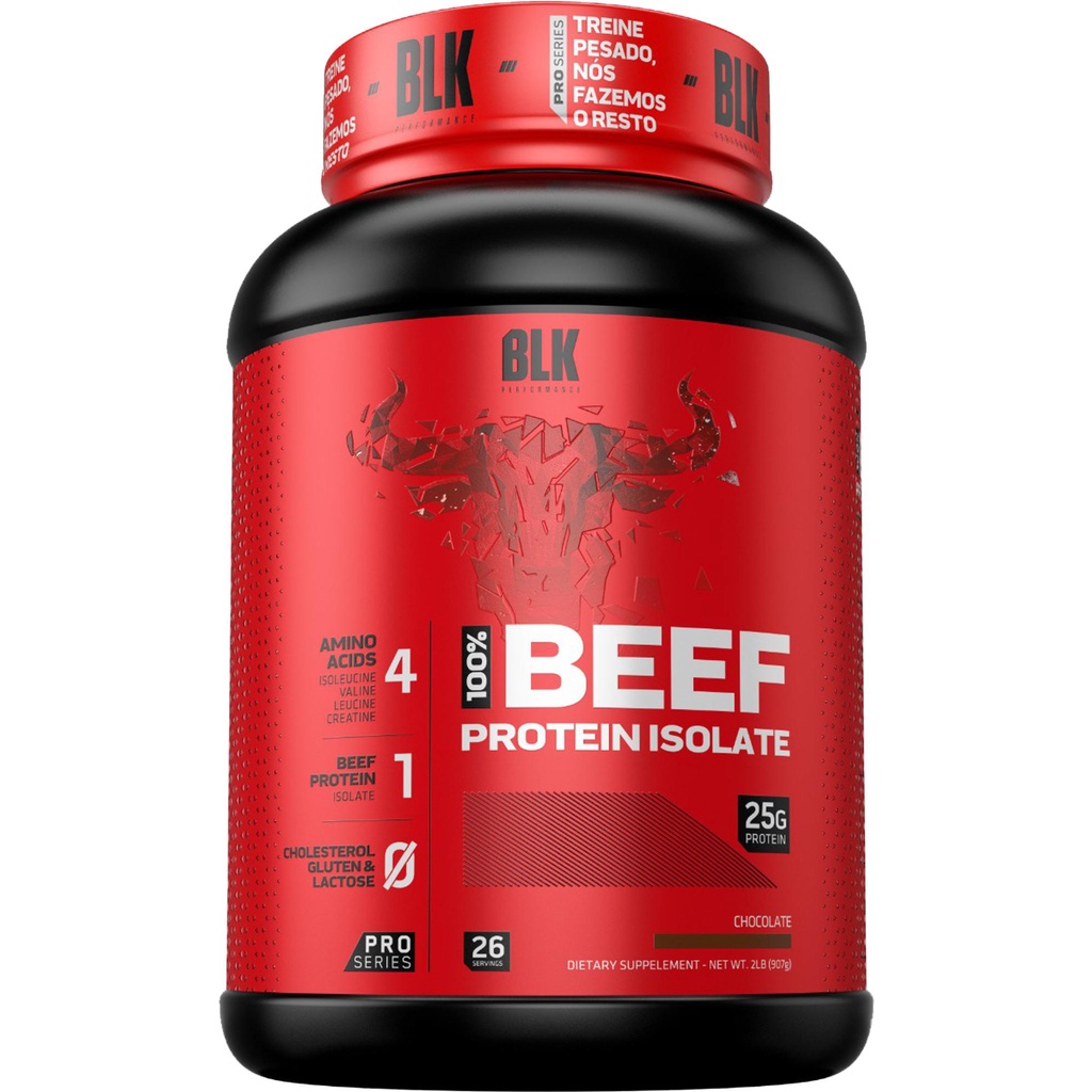 Proteína da Carne BLK 410 Beef Protein 876g - BLK PERFORMANCE | Shopee ...