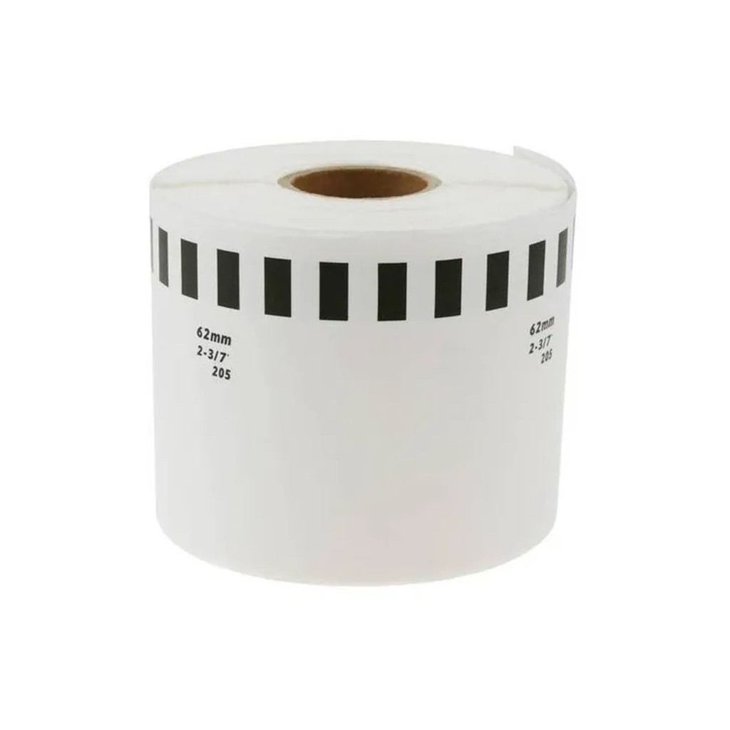 Rolo de Etiqueta DK2205 DK 2205 62x30 Compatível