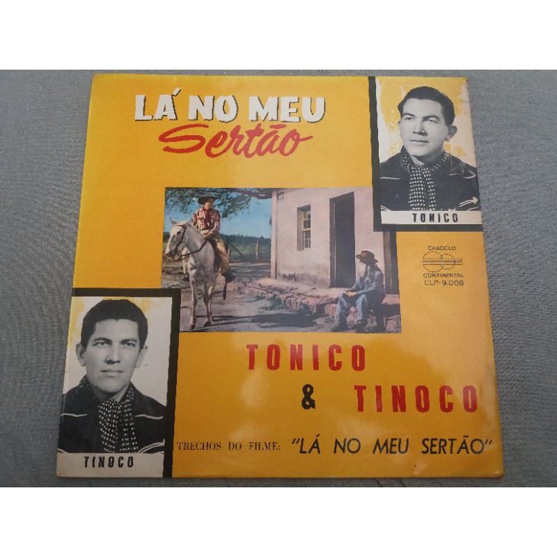 Lp Disco Vinil Tonico E Tinoco - Lá No Meu Sertão