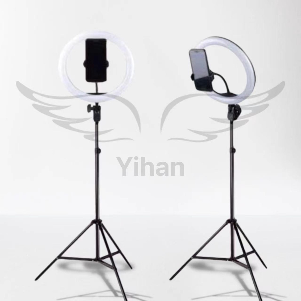 Ring light10 polegadas , iluminação para selfies, circular, luz regulável com trepe 2.1M