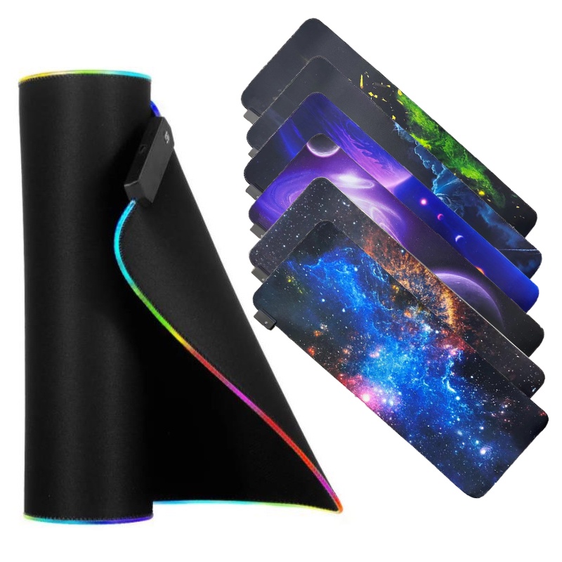 Mousepad mouse pad Gamer Led Rgb 7 Cores Tamanho Grande 80 X 30cm Mp14