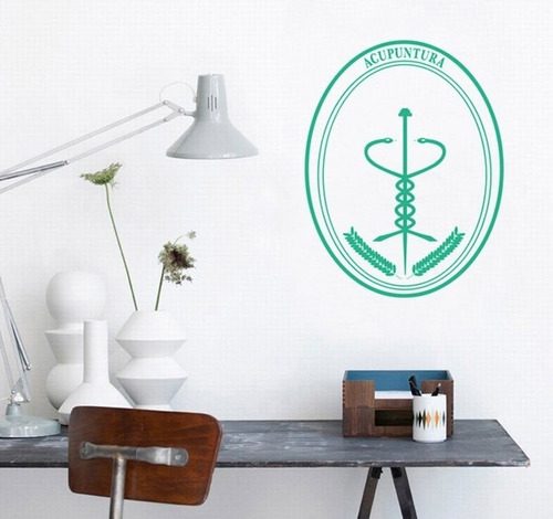 Adesivo De Parede Decorativo Profissão Acupuntura Curso