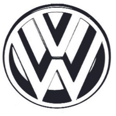 Emblema Logo Grade Cromado Linha VW 91/95 em Oferta na Shopee