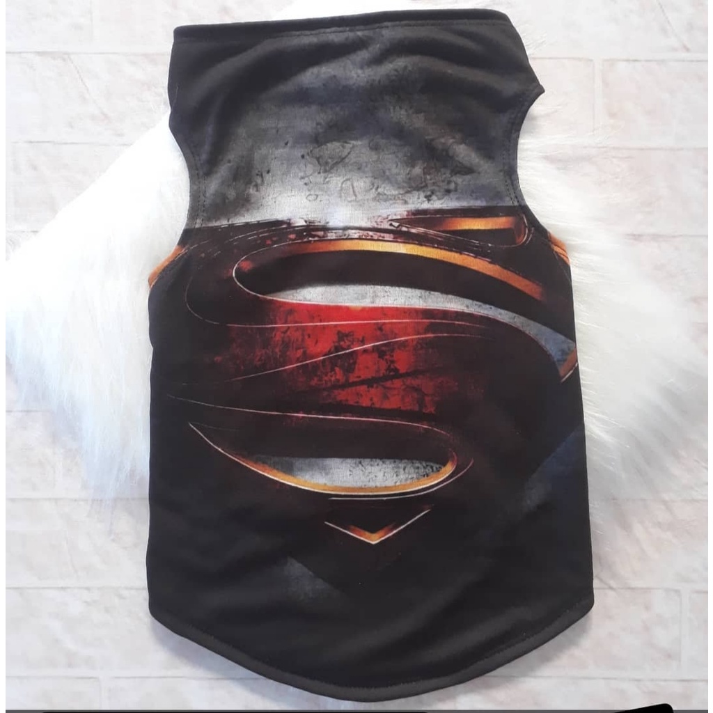 Roupa para cachorro Super man roupinha de cachorro super homem