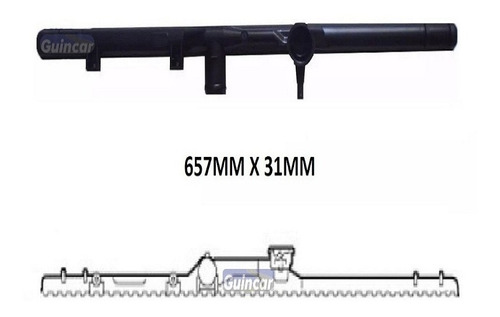 Caixa Radiador Corolla 1993/2001 Fino Antigo - Superior