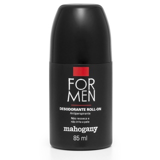 Mahogany Desodorante Roll-on For Men 85ml em Oferta na Shopee