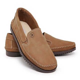 Mocassim Masculino Dockside 2020 Cores Conforto Drive Couro Legítimo Solado Borracha