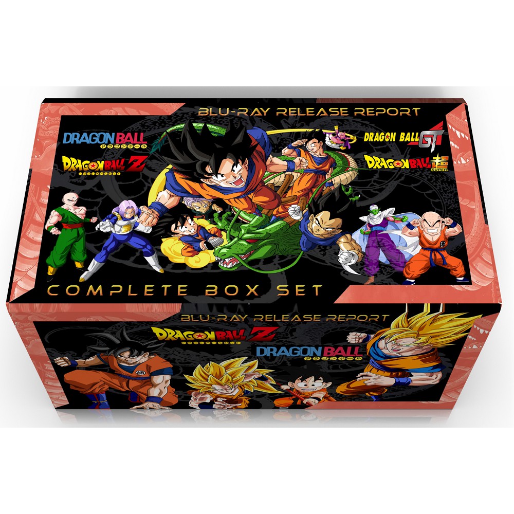 Box Blu-ray Dragon Ball - Todas as Sagas + Filmes + Ovas + Especiais e Extras