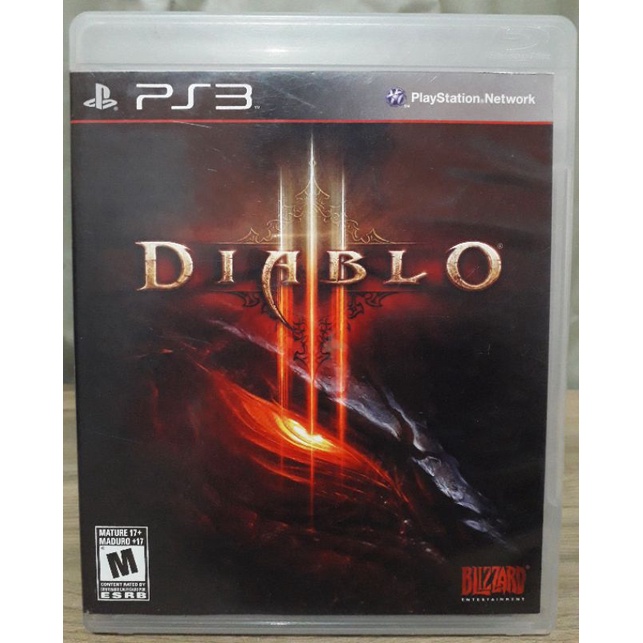 Diablo 3, jogo original para ps3 mídia física em perfeito estado, com manual.