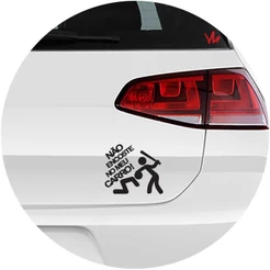 Adesivo Não Encoste no meu Carro