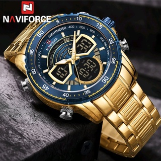 Relogio Masculino NAVIFORCE Original Homens LED Digital Chronograph Quartz Sport Watch
