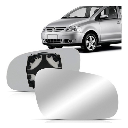 Lente Espelho Retrovisor Fox 2004 2005 2006 2007 2008 2009 em Oferta na Shopee