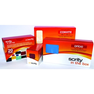 Envelope Visita Colorido 072x108mm 100un em Oferta na Shopee