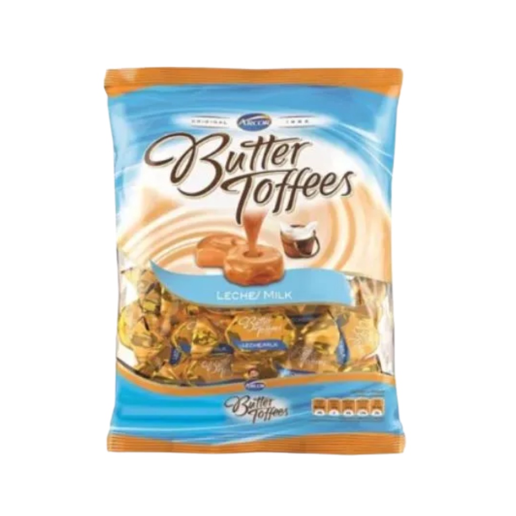 BALA DE LEITE BUTTER TOFFEES ARCOR 500G | Shopee Brasil