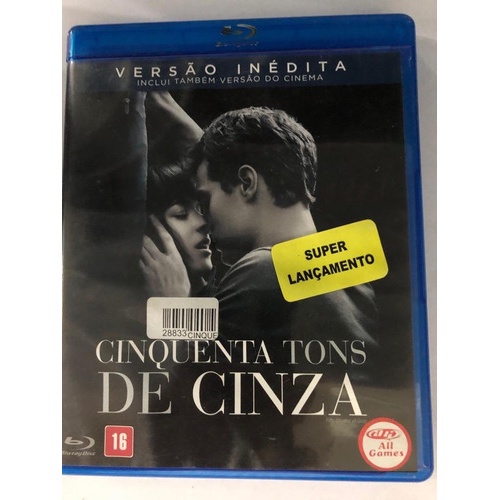Cinquenta Tons De Cinza - Bluray Usado