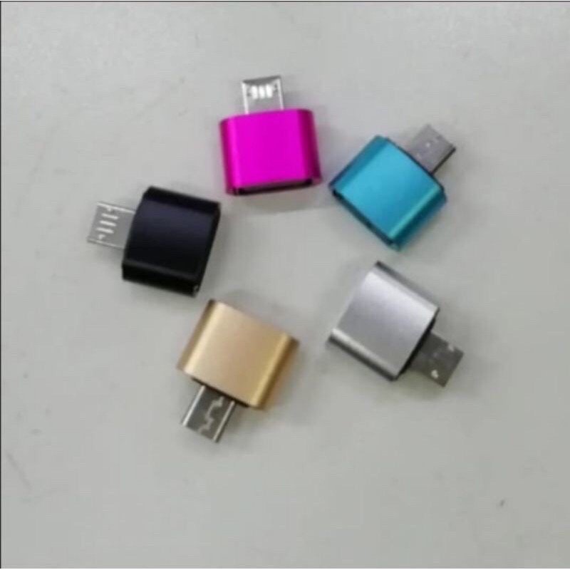 Kit ATACADO [10 unidade ]adaptador OTG Usb fêmea micro v8, Tipo-C ou Iphone para celular Android