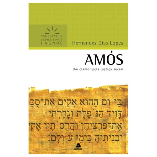 Livro Amós | Comentários Expositivo | Hernandes Dias Lopes em Oferta na Shopee
