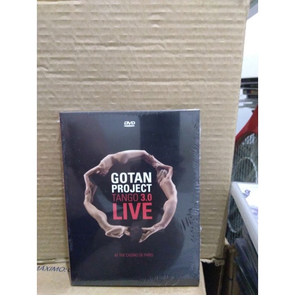 Dvd Gotan Project- Tango 3.0 Live (digipack-lacrado).