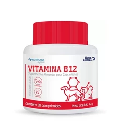 Nutrisana Vitamina B12 C/30 Comprimidos- Mundo Animal