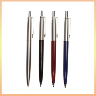 Caneta Esferográfica De Metal Com/Automática Para Escola/Escritório em Oferta na Shopee