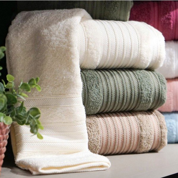 Toalha De Rosto Linha Luxo Prime Florença - 44x80 cm 400 G/m2 - 100% Algodão - Alta Qualidade em Oferta na Shopee