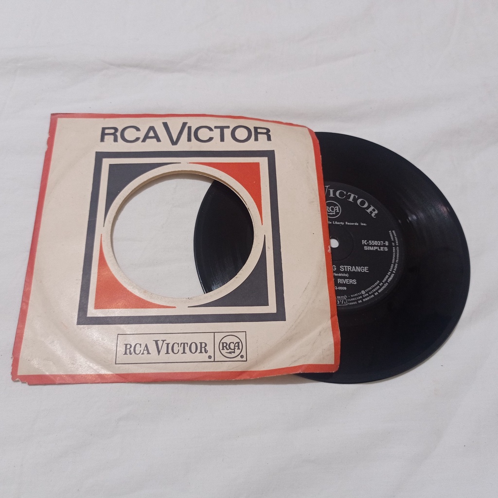 Lp Compacto Vinil Johnny Rivers - Look To Your Soul - 1968