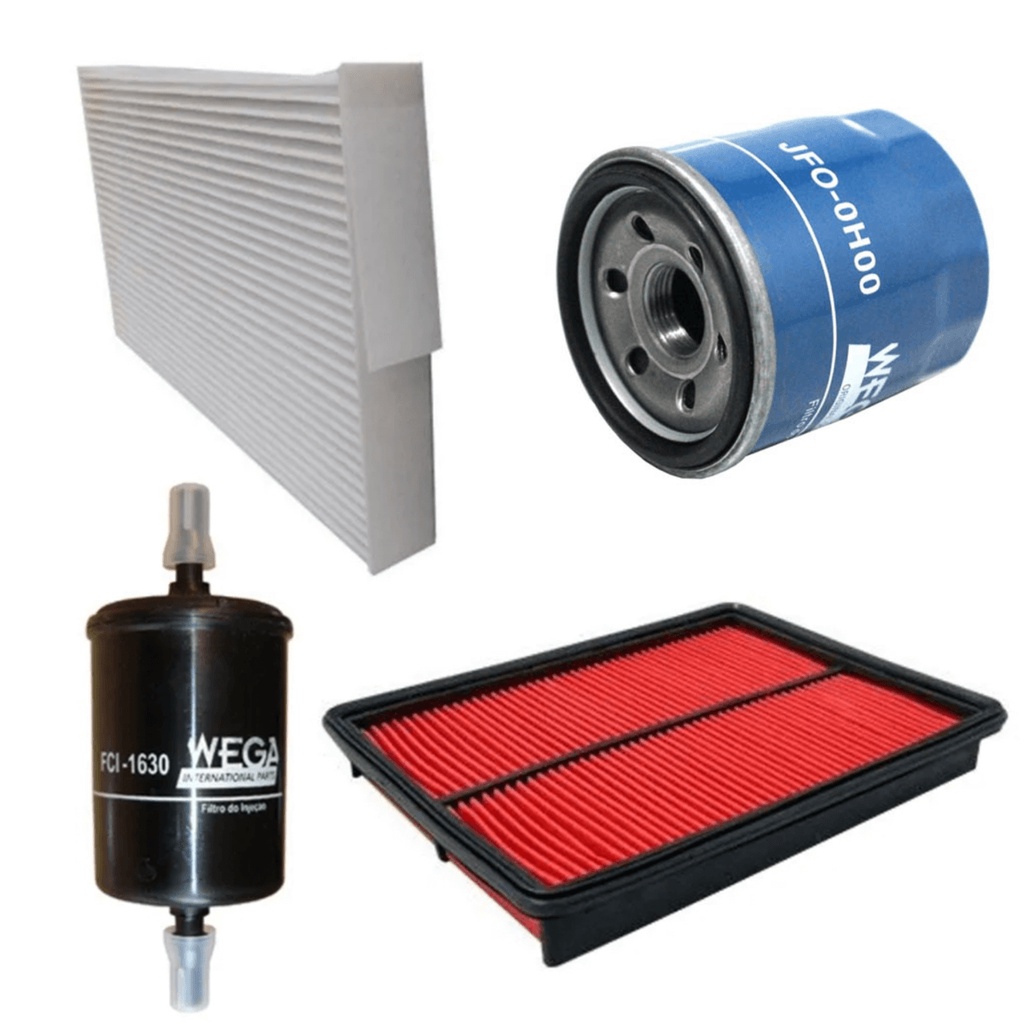 Kit Troca Filtros Nissan Sentra 2.0 16v Flex 2014 Em Diante