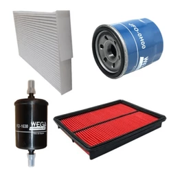Kit Troca Filtros Nissan Sentra 2.0 16v Flex 2014 Em Diante