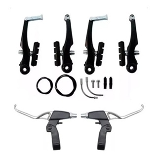 Freio V-brake Bicicleta C Manete Alumínio Logan Kit Completo em Oferta na Shopee