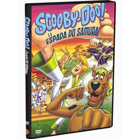 Dvd Scooby-Doo e a Espada do Samurai - Lacrado e Original. (RARIDADE)