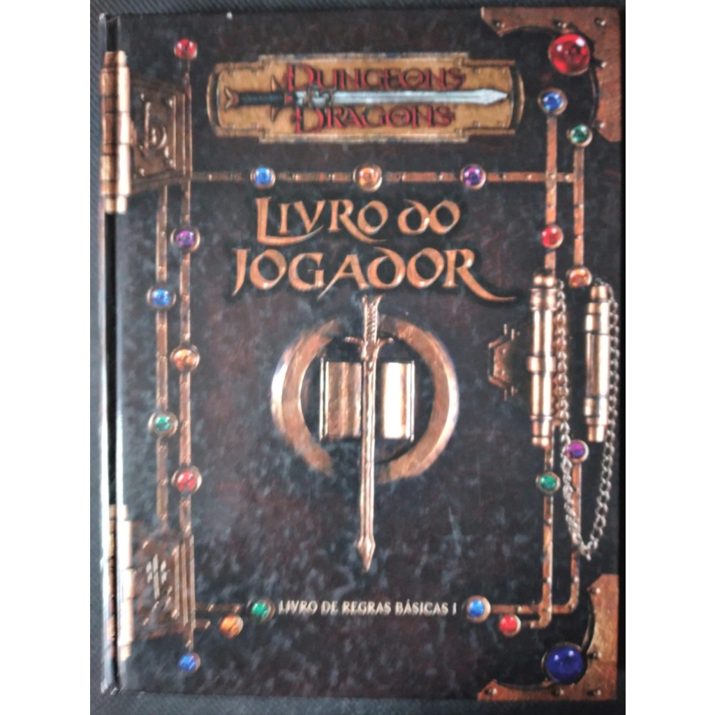 Livro Do Jogador 3.0 - Dungeons And Dragons - Livro de Rpg/D&amp;D/DnD - Inglês