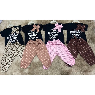 Conjunto meu Pretinho Nada Básico - até 8 mês LINHA PREMIUM