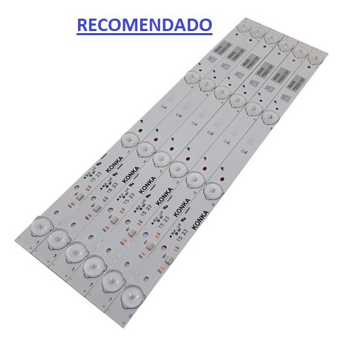 Kit completo Barra Led Tv Semp Konka Dl4053 40l2500 40l1500 35021107