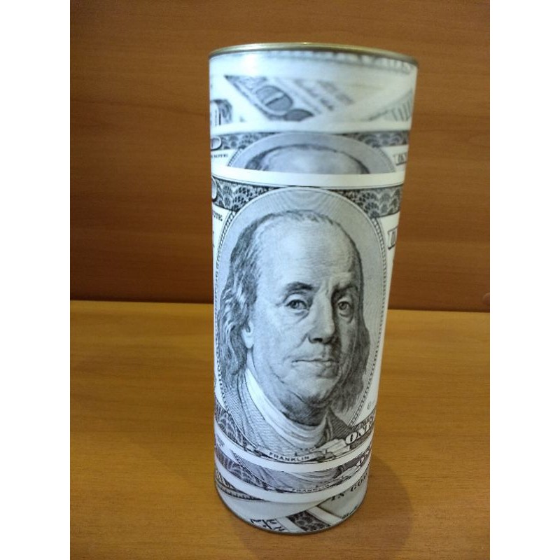 cofre estampa de dólar em Oferta na Shopee