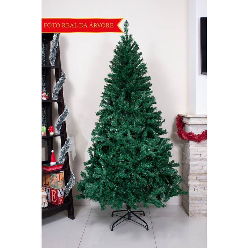 Árvore de Natal 180cm Luxo Premium Super Cheia | Shopee Brasil