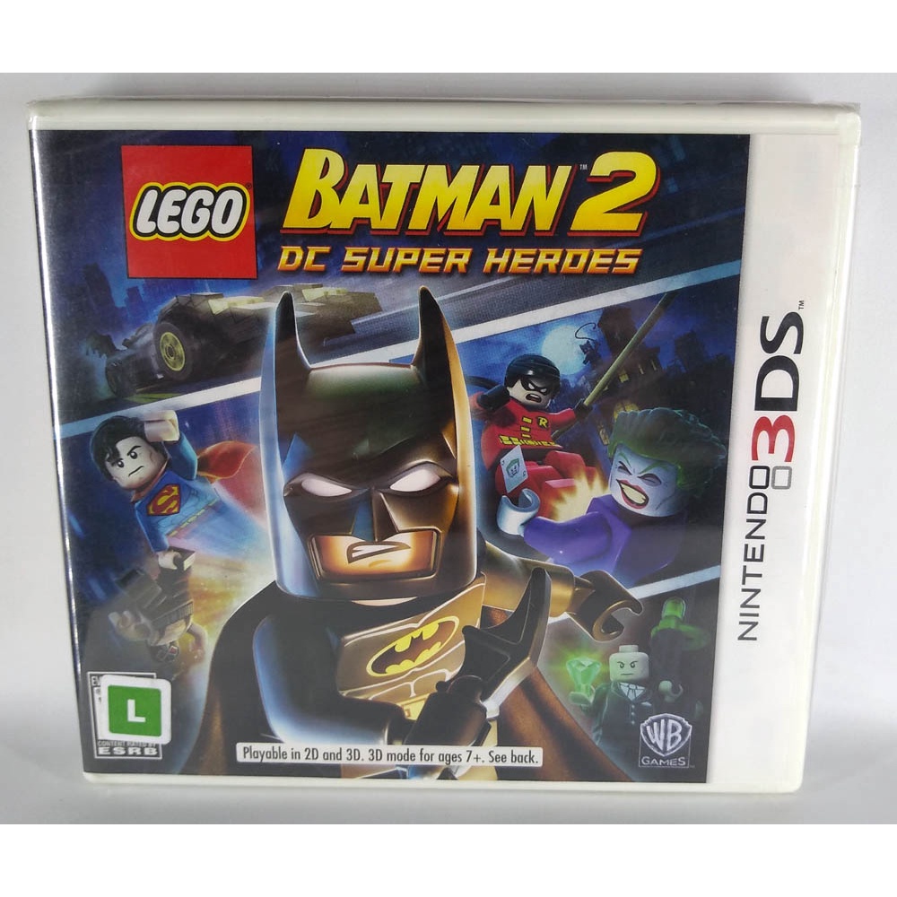 Lego Batman 2 Dc Super Heroes Nintendo 3DS Novo Lacrado | Shopee Brasil