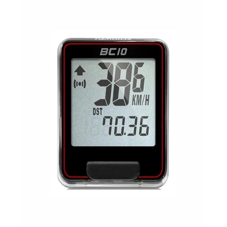 Velocímetro Digital Bike Bc10 10 Funções C/ Fio Echowell Top!