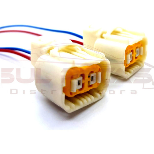 Par Plug Do Soquete Lâmpada H16 Peugeot 207 208 307 Psx24w