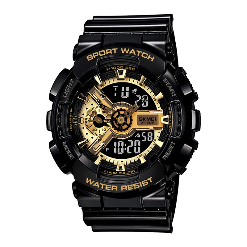 SKMEI Oficial 1688 Japão Movimento Quartzo Digital Masculino Relógios De Pulso Calendário Chrono Display LED Feminino Es - Watches