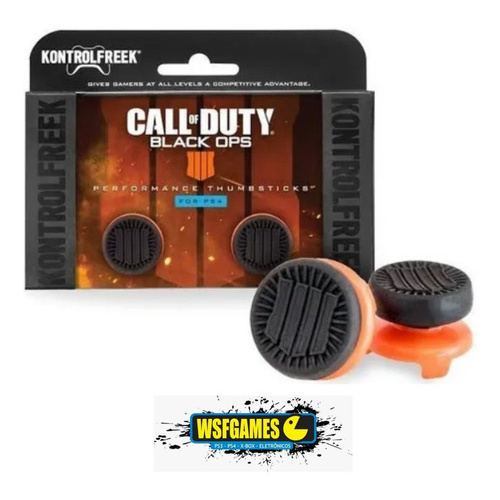 Grip Analógico Controle Ps4 Ps5 Call Of Duty Black Ops 4 Bo4