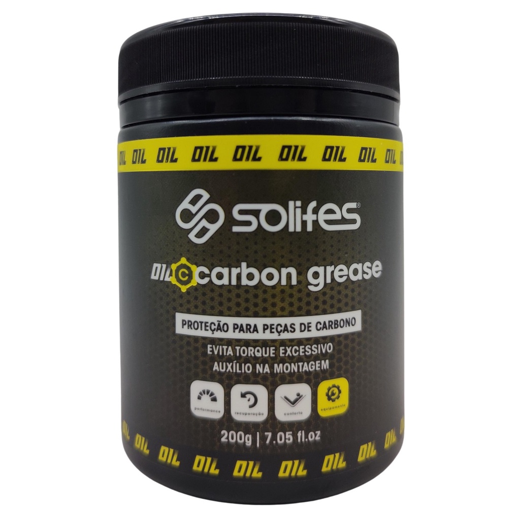Graxa Pasta Solifes Carbon Grease 200g Especial Para Carbono