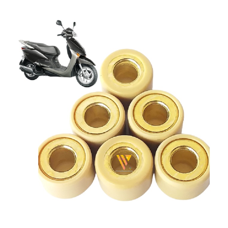 Rolete Contra Peso para Moto Honda Lead 110 Jogo com 6 Peças Todos os Anos Modelo Original
