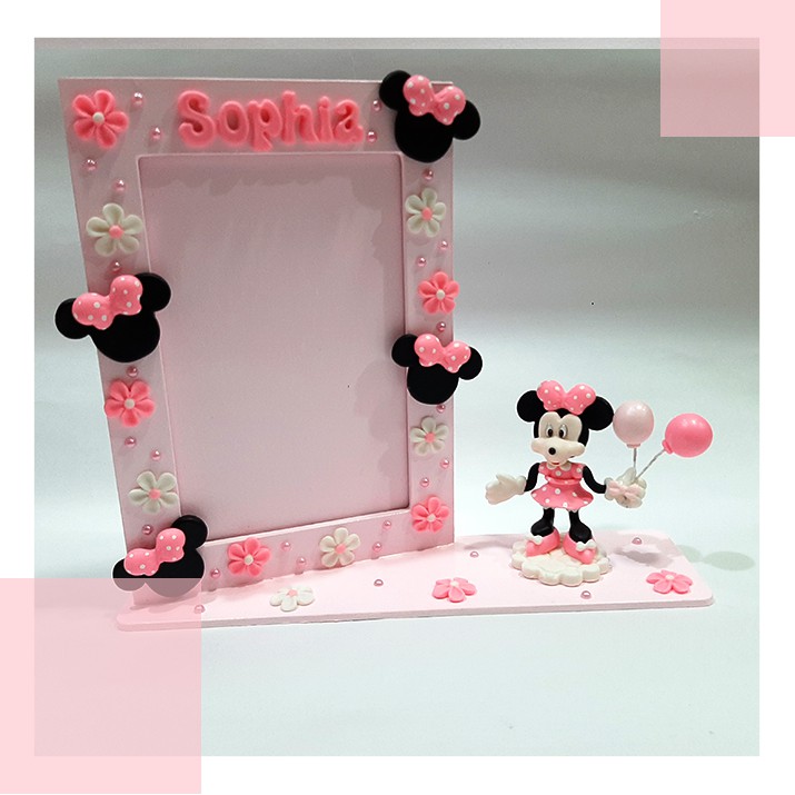 Porta Retrato Minnie Mdf: Onde Comprar | BuscaProdutos