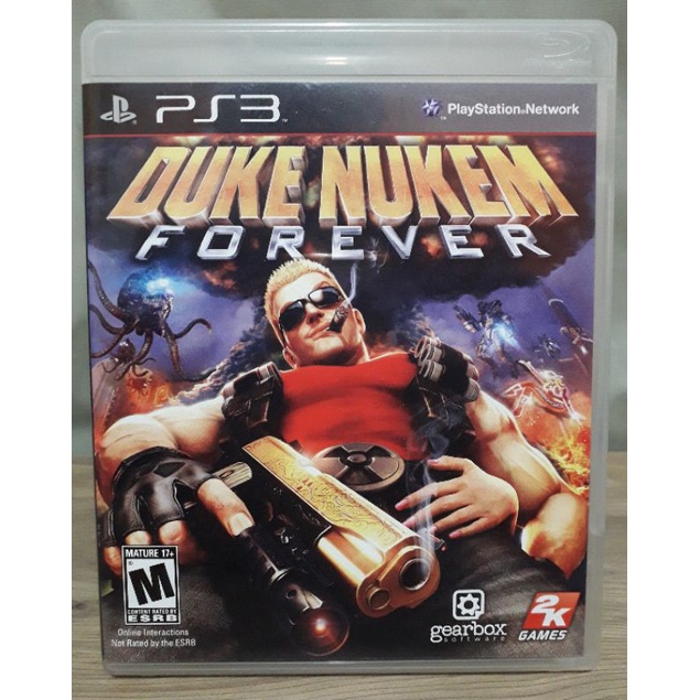 Duke Nukem Forever, jogo original para ps3 mídia física em excelente estado, com manual.