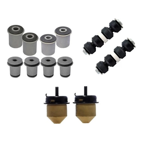 Kit Bucha Bandeja Bieleta Batente Gm S10 Blazer