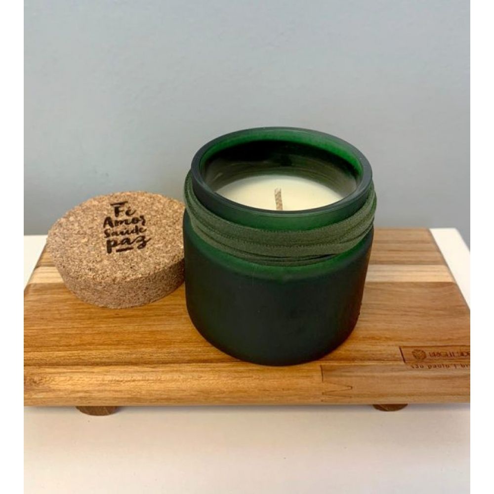 Imagem Vela Linha Zen - Verde, Alecrin, 125Gr. - Bright Side Cadle