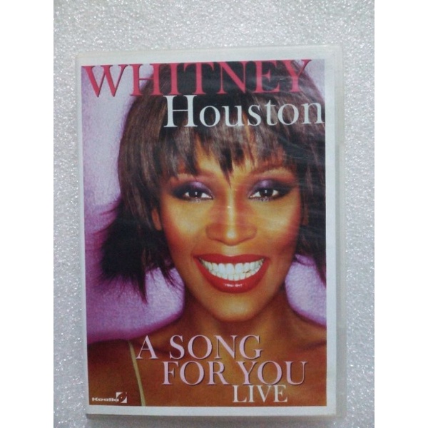 DVD-WHITNEY HOUSTON-A SONG FOR YOU LIVE-EM OTIMO ESTADO