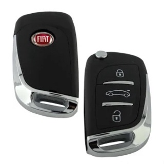 Chave canivete Fiat modelo cromo Pósitron em Oferta na Shopee